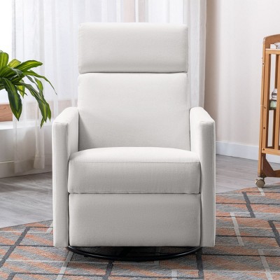 Modern Armchair Rocker Chair Living Room Comfy Single Sofa Chair,Upholstered Rocker Chair Seating Glider Swivel Recliner-Cuddlewood