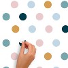 Dot Wall Decal Pink/Yellow/Blue - RoomMates - 3 of 4