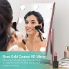 COSMIRROR Hollywood Makeup Mirror with 3-Color Lights,9 Dimmable Bulbs, Smart Touch Control, 360 ° Rotation - 4 of 4