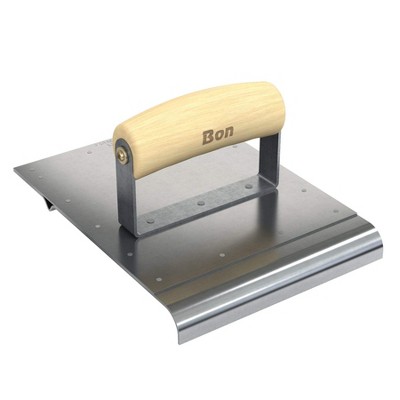 Bon Tool 12-883 Edger/Groover - 6-inch X 8-inch - 1/4-inch Bit - 1/2-inch Radius Wood Handle