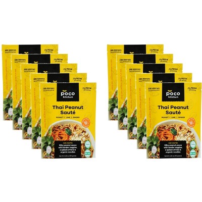 Poco Kitchen Saute Thai Peanut - Pack of 10 - 5.25 oz