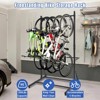 Coucheta 5-Tier Freestanding Bike Rack Stand - 300LB Heavy Duty Steel Bike Storage for Garage/Indoor, Space Saving Vertical Organizer Holds 5 Bikes - 4 of 4