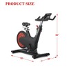 Exercise Bike, Magnetic Resistance Bike with Adjustable Seat, 298 lb Capacity Stationary Bike with Tablet Holder, Exercise Bike for Home Cardio - 2 of 4