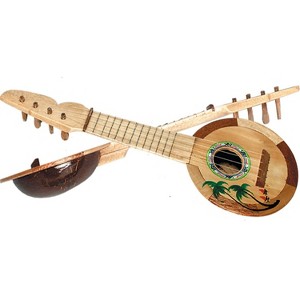 Beistle 17" Coconut Ukulele 50820 - 1 of 1