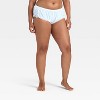 Women's Woven Cotton Lingerie Bloomer - Auden™ White - 4 of 4