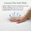 Dyonery 8-10 Inch Mattress Fiberglass-Free, Green Tea Gel Memory Foam Bed with Tencel Cover, Breathable Medium Firm Support for Back - 4 of 4