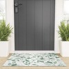 Laura Trevey Berries and Leaves Mint Welcome Mat -Society6 - 2 of 3