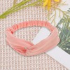 Unique Bargains Women's Simple Solid Elastic Cross Headwrap 1 Pc - 4 of 4