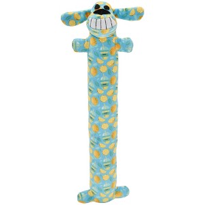 Multipet 12" Loofa Lemonade Print Interactive Plush Dog Toy - 1 of 4