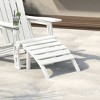 WestinTrends Azura Outdoor Patio HDPE Adirondack Ottoman Footrest - 2 of 4