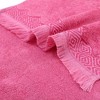 REGALWOVEN Boho Bathroom Soft Absorbent Geometric Patterns Decorative Hand Towel 13" x 29" 2 Pcs - 2 of 4