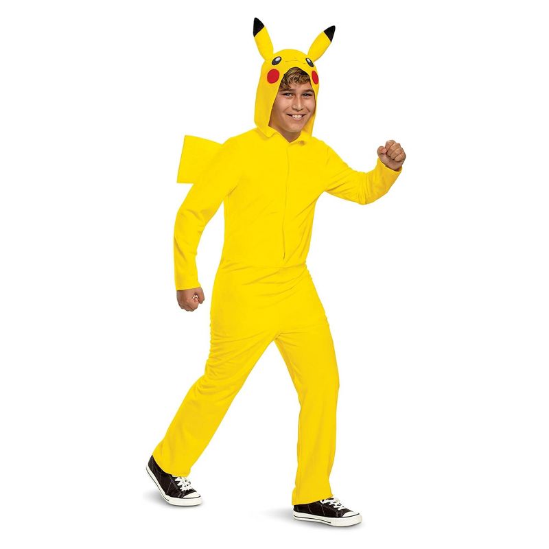 Pokemon Pikachu Child Costume Jumpsuit, 1 of 4