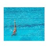 Trademark Fine Art Linda Wride Synchronised Swimming Practice Wood Slat Art - 3 of 4