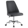 TiramisuBest Grey Upholstered Adjustable Desk Chair for Home Office - 2 of 4