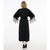 Unique Vintage Women's Wrap Midi Dress - 2 of 3