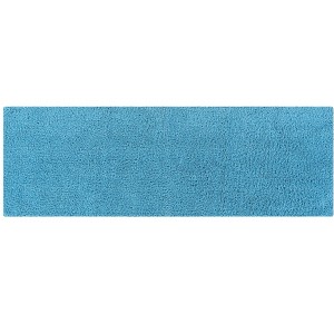 Micro Plush Collection 100% Polyester Solid Tufted Bathroom Rug with Gel Form Backing, Machine Washable, Tumble Dry Bath Mat - 1 of 4