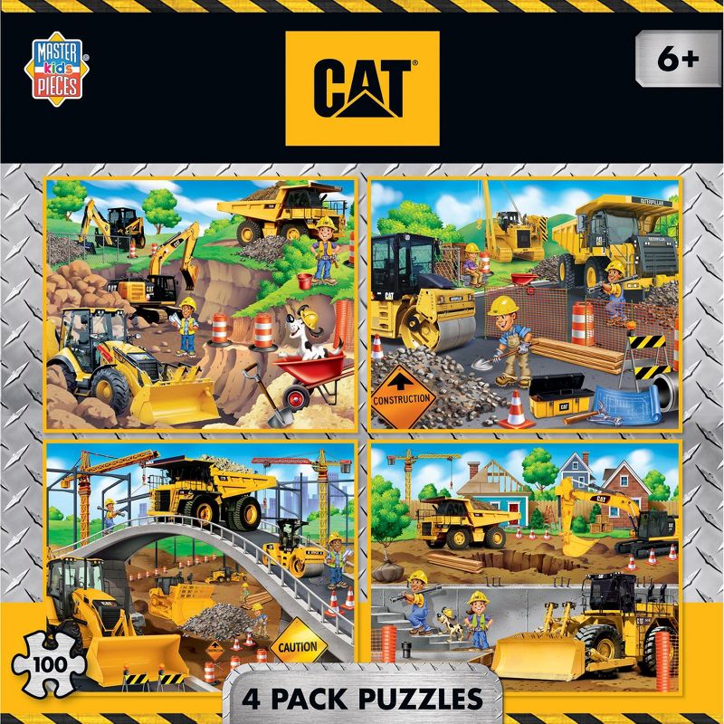 MasterPieces Kids Puzzle Set - Caterpillar 4-Pack 100 Piece Jigsaw Puzzles, 2 of 7