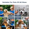 Pet Bath Tub - 50'' Professional Stainless Steel with Retractable Stairs, Faucet/Showerhead, Washing Gloves, for Large/Medium/Small Pets - 3 of 4