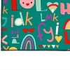 Homefires Group Chat Indoor Rug Only – Fun, Colorful Accent Rug for Living Room, Bedroom, or Office – Durable & Easy to Clean - 2 of 2