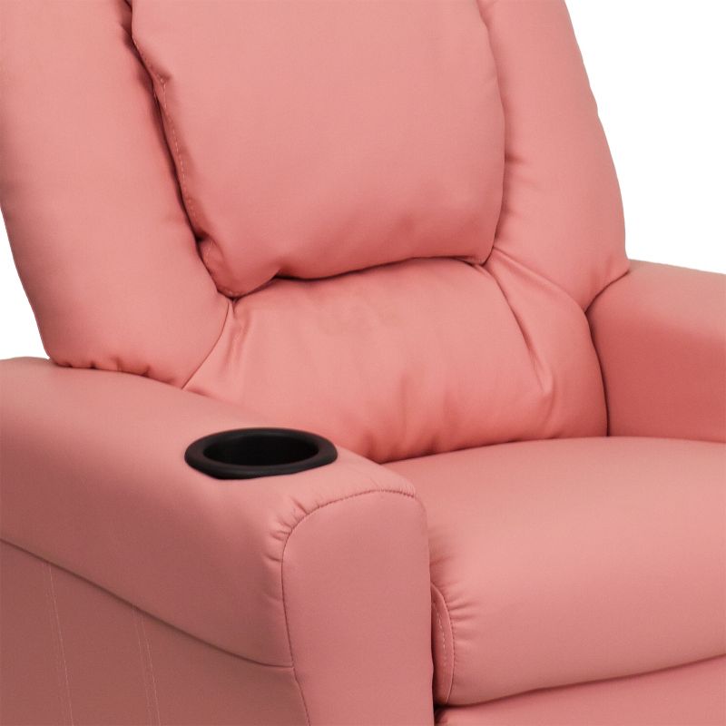 Flash Furniture Contemporary Kids Recliner with Cup Holder and Headrest, 5 of 11