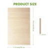 ROBOTIME 3D Puzzles, Plywood Crafting with smooth and sturdy surfaces, for Cutting to Make Gifts, Beige, 19.6"*11.8"*1.8" - 4 of 4