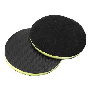 Unique Bargains Clay Pad Auto Washing Cleaning Polishing Foam Pad Sponge Detailing Disc Black 2 Pcs - 1 of 4