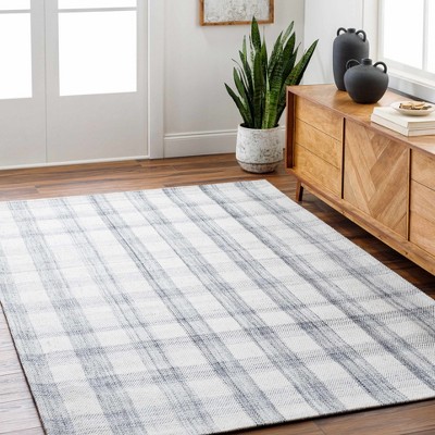 Hauteloom Becki Owens Sammy Gray Plaid Area Rug