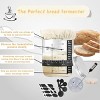142pcs Sourdough Bread Baking Supplies for Fermentation Basket, Foldable Silicone Bread Fermentation Basket, 10" Oval + 9" Round - 4 of 4