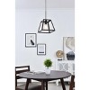 Elegant Lighting Resolute 1 light black Pendant - 2 of 4
