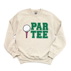 Simply Sage Market Women's Graphic Sweatshirt Golf Par Tee Varsity - 1 of 4