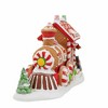 Department 56 Villages 5.0 Inch Gingerbread Supply Company North Pole Series Train Village Buildings - 3 of 3