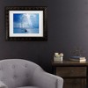 Trademark Fine Art - Mircea Costina  Whale and sun rays Matted Framed Art - 2 of 4