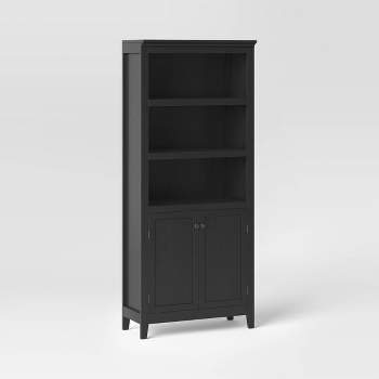 72" Carson 5 Shelf Bookcase with Doors - Threshold™