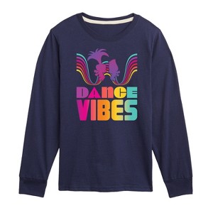 Boys' - Trolls - Dance Vibes Poppy Branch Long Sleeve Graphic T-Shirt - 1 of 4
