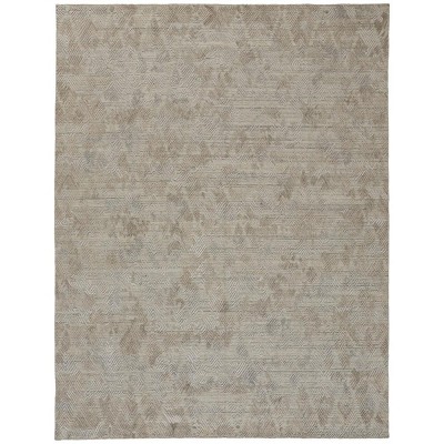 Elias Modern Abstract Gray/Taupe Area Rug