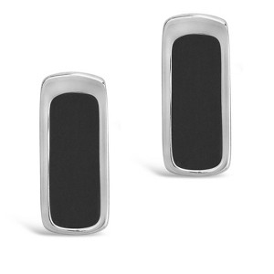 SHINE by Sterling Forever Enamel Bar Studs - 1 of 2