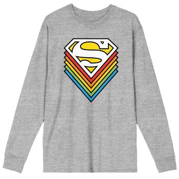  Men's Superman Come at Me Bro T-Shirt - Athletic Heather -  Small : Ropa, Zapatos y Joyería