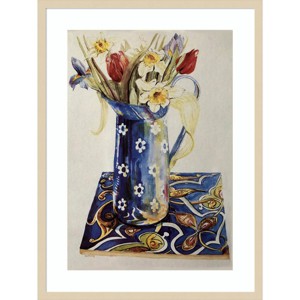 Amanti Art Tulips by Thewsey Joan Wood Framed Wall Art Print - 1 of 4
