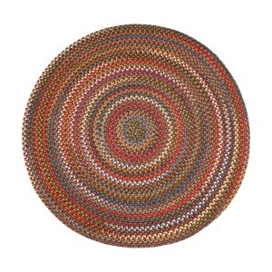 Rhody Rug Country Gem Rug - Indoor and Outdoor Handmade Braided Rug - 1 of 3