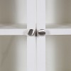 Kate and Laurel Highfield Decorative Wall Cabinet , 17.75x7.25x27.25, White - 4 of 4