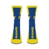 NFL Los Angeles Rams Rise Up Crew Socks - image 2 of 3