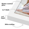 Americanflat Picture Frame - Modern Design, Shatter-Resistant Glass, Dual Sawtooth Hangers, Ideal for Home and Office Decor - 3 of 4
