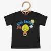 The Juniper Shop Mini Smiley Rainbow Cloud Lumi Toddler Short Sleeve Tee - 2 of 4