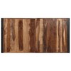 vidaXL Coffee Table 55.1"x27.6"x15.7" Solid Wood - 3 of 4