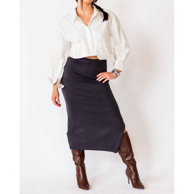 Women's Siarah Knit Pencil Skirt - falcon park
