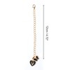 Unique Bargains Butterfly Heart Cup Chain Charm Water Cup Pendant 1 Pc - 2 of 4