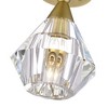 Livex Lighting Brussels 1 - Light Semi-Flush Mount in  Natural Brass - 2 of 4