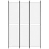 vidaXL 3-Panel Room Divider White 59.1"x86.6" Fabric - 3 of 4