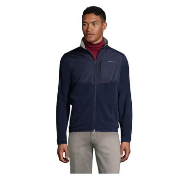 lands end fleece pea coat