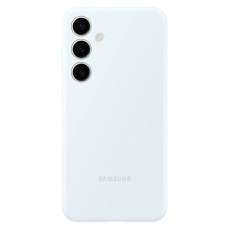 Samsung Galaxy S24+ Silicone Case - White, 3 of 8